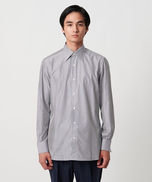 THOMAS MASON/トーマスメイソン ロンドンストライプ レギュラーカラー