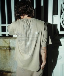 【すぐ届く】UNKNOWN LONDON ダガーモノグラム刺繍 Tシャツ UNKNOWN LONDON tシャツ UNKNOWNLONDON/アンノウンロンドン