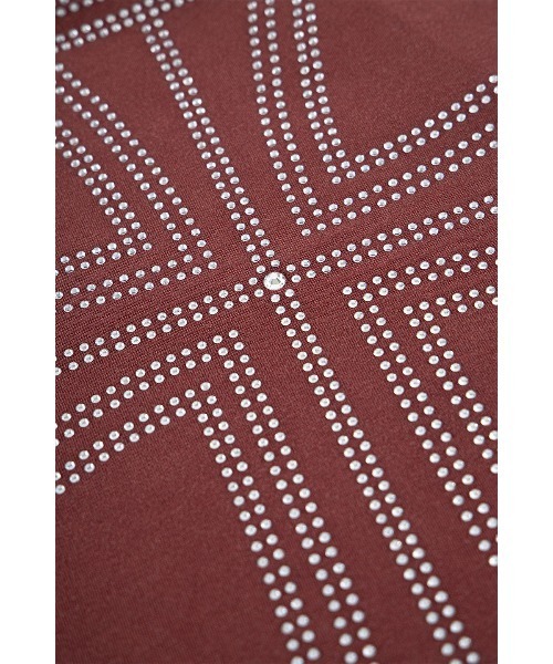 UNKNOWN LONDON（アンノウン・ロンドン）の「Tシャツ｜Outline Cross Rhinestone Tee｜Unknown London（Tシャツ/カットソー・メンズ・ベージュ/ブラック/レッド・SMALL/LARGE/MEDIUM/X-LARGE）」の8枚目の写真