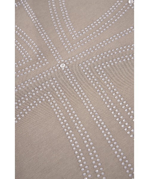 UNKNOWN LONDON（アンノウン・ロンドン）の「Tシャツ｜Outline Cross Rhinestone Tee｜Unknown London（Tシャツ/カットソー・メンズ・ベージュ/ブラック/レッド・SMALL/LARGE/MEDIUM/X-LARGE）」の14枚目の写真