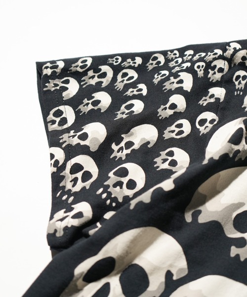 2AM(ツーエイエム)の「LIQUID BLUE リキッドブルー / "skull"TEE スカルグラデーション(Tシャツ/カットソー・メンズ・ブラック・LARGE/X-LARGE/MEDIUM)」の12枚目の写真