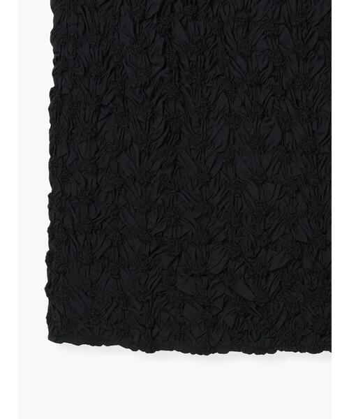 Te chichi（テチチ）の「エンブロイダリーシャーリングスカート（スカート・レディース・ブラック/オフホワイト・F）」の21枚目の写真