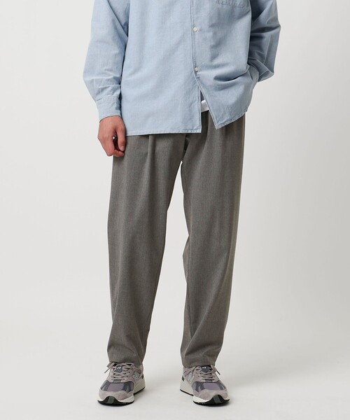 UNITED ARROWS(ユナイテッドアローズ)の「2プリーツ ギャザー イージーパンツ -ストレッチ-(その他パンツ・メンズ・グレー系・L/M/XL/S)」の1枚目の写真