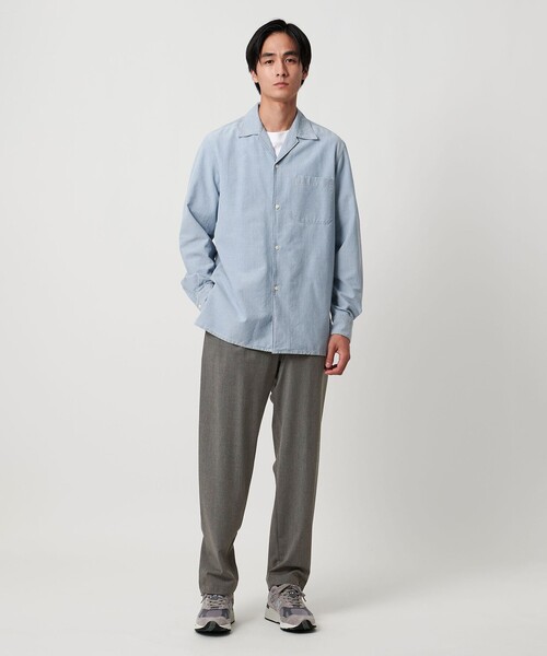 UNITED ARROWS(ユナイテッドアローズ)の「2プリーツ ギャザー イージーパンツ -ストレッチ-(その他パンツ・メンズ・グレー系・L/M/XL/S)」の3枚目の写真