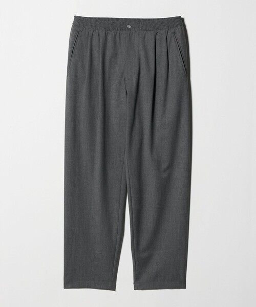 UNITED ARROWS(ユナイテッドアローズ)の「2プリーツ ギャザー イージーパンツ -ストレッチ-(その他パンツ・メンズ・グレー系・L/M/XL/S)」の4枚目の写真