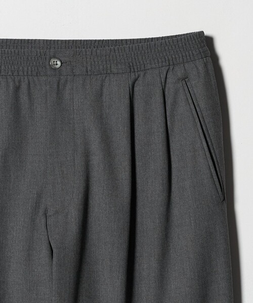 UNITED ARROWS(ユナイテッドアローズ)の「2プリーツ ギャザー イージーパンツ -ストレッチ-(その他パンツ・メンズ・グレー系・L/M/XL/S)」の6枚目の写真