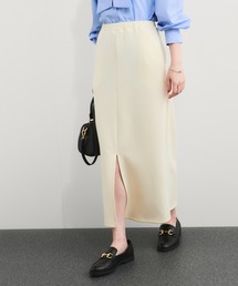 ❤︎即完売人気商品❤︎ADAM ET ROPE'　ハケプリントスカート・オフホワイト ❤︎即完売人気商品❤︎ADAM ET ROPE' ハケプリントスカート