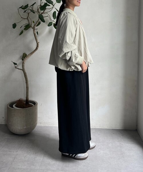 Chez toi（シェトワ）の「バルーンブルゾン（ブルゾン・レディース・ベージュ/ブラック/グレイッシュベージュ・FREE）」の19枚目の写真