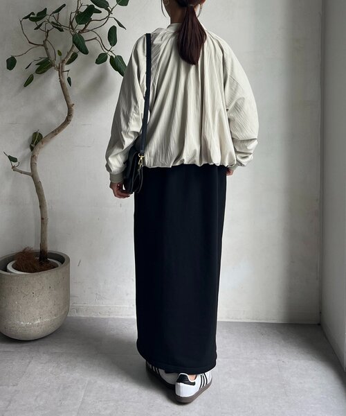 Chez toi（シェトワ）の「バルーンブルゾン（ブルゾン・レディース・ベージュ/ブラック/グレイッシュベージュ・FREE）」の20枚目の写真