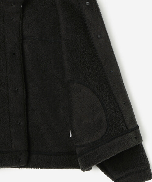 DANTON | ダブルフェイスボア スタンドカラージャケット WOMEN