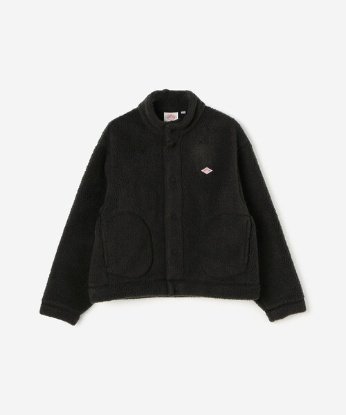 DANTON(ダントン)の「DANTON | ダブルフェイスボア スタンドカラージャケット WOMEN(ブルゾン・レディース・ブラック/ベージュ/マスタード・S)」の20枚目の写真