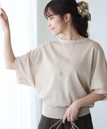 ニット/セーター（ブラウン/茶色系・リネン・麻）ファッション通販