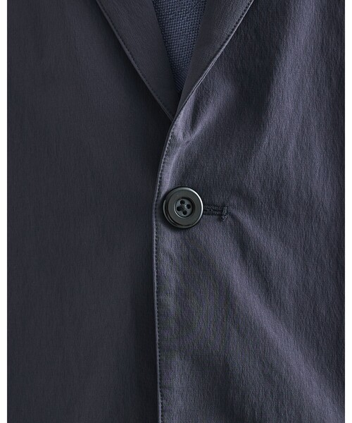 DESIGNWORKS（デザインワークス）の「【PERTEX(R) EQUILIBRIUM】2B テック ジャケット / 透湿性 / 撥水性 / セットアップ対応（テーラードジャケット・メンズ・チャコールグレー/ネイビー・44/50/46/48/52）」の10枚目の写真