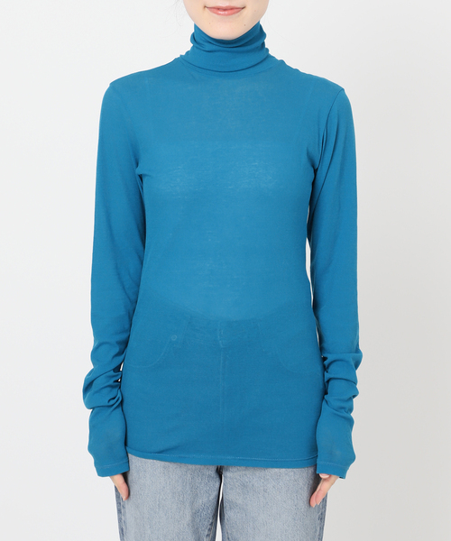 追加》シアーハイネックプルオーバー（Tシャツ/カットソー）｜Spick