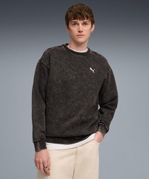 PUMA（プーマ）の「PUMA プーマ メンズ ESS ELEVATED リラックスド ウォッシュ クルースウェット（スウェット）」