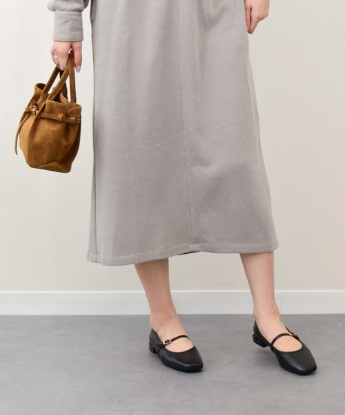 ANGEL ALARCON（アンヘルアラルコン）の「【ANGEL ALARCON】スクエアトウストラップパンプス(D51501)（パンプス・レディース・ブラウン系その他/ブラック系その他/ブラック・38/36/37）」の6枚目の写真