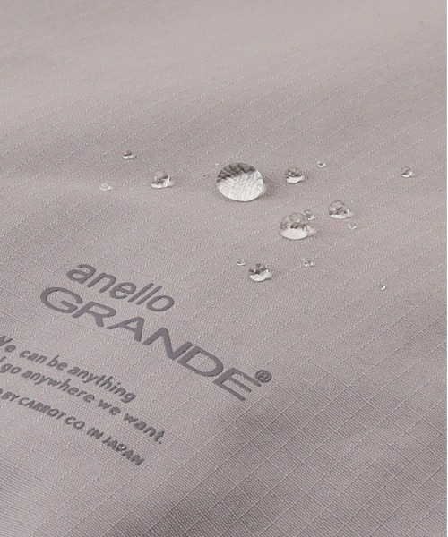 anello GRANDE（アネログランデ）の「anelloGRANDE サブレ 10ポケットデイパック（バックパック/リュック・レディース・マスタード/ネイビー/ブラック/グレー系その他/グレー/ターコイズブルー・FREE）」の22枚目の写真
