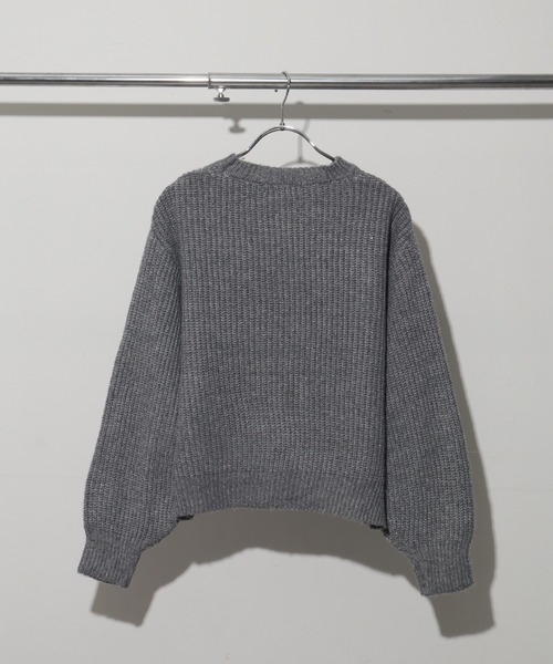 U.S. POLO ASSN.(ユーエスポロアッスン)の「【U.S. POLO ASSN./ユーエスポロアッスン】ロゴ刺繍 クルーネック ラメニット セーター(ニット/セーター・レディース・アイボリー/グリーン/グレー・L/LL/M)」の11枚目の写真