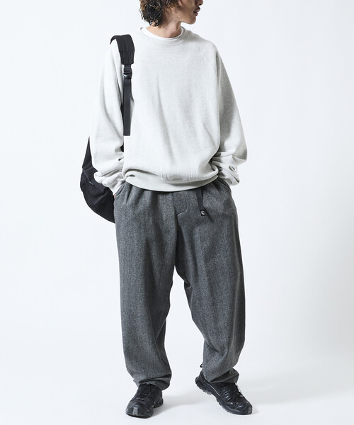 FREAK'S STORE(フリークスストア)の「限定展開 ワイドシルエット ウールライク クライミングパンツ/ワイドスラックス(その他パンツ・メンズ・ベージュ/ブラウン/チャコールグレー/ブラック・LARGE/MEDIUM/SMALL)」の19枚目の写真