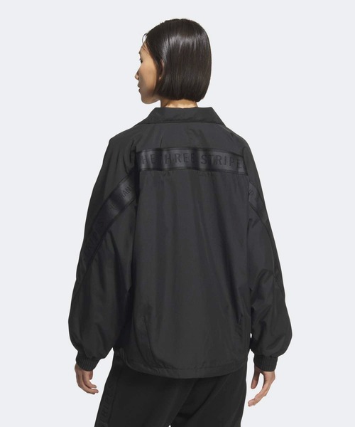 adidas(アディダス)の「ワーディング ルーズフィット ウーブンジャケット / アディダス adidas(その他アウター・レディース・ブラウン/ブラック・MEDIUM/SMALL/XX-LARGE/LARGE/X-LARGE/X-SMALL)」の3枚目の写真