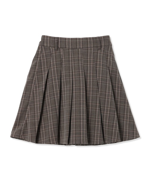 Amourire girl（アムリールガール）の「インパンツ付 チェックプリーツミニスカート（スカート・キッズ・ブラック/ブラウン・140cm/150cm/160cm/130cm）」の21枚目の写真