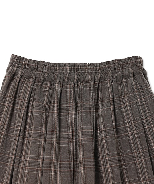 Amourire girl（アムリールガール）の「インパンツ付 チェックプリーツミニスカート（スカート・キッズ・ブラック/ブラウン・140cm/150cm/160cm/130cm）」の8枚目の写真