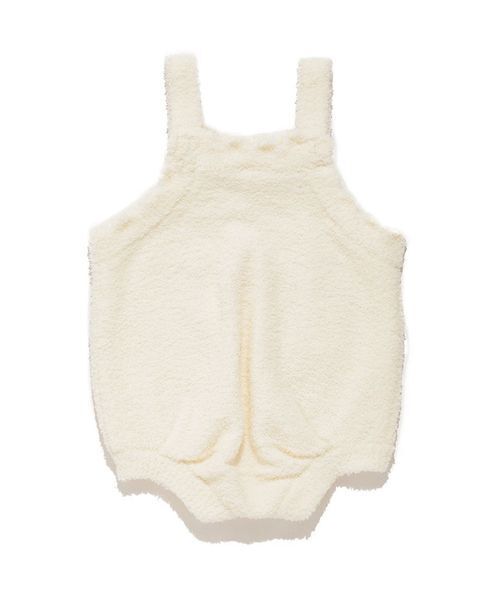 gelato pique(ジェラートピケ)の「【ラッピング済み】【BABY】ベビモコフラワーロンパース&レッグウォーマーSET(ベビーギフト・キッズ・オフホワイト・80)」の4枚目の写真