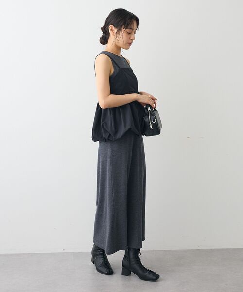 CRAFT STANDARD BOUTIQUE(クラフトスタンダードブティック)の「2点セット/リブレイヤードワンピース(ワンピース・レディース・グレー系その他2/ブラウン・FREE)」の21枚目の写真