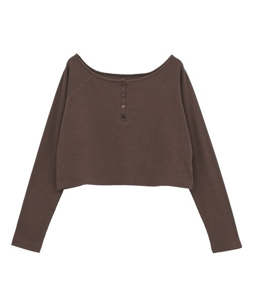 CRAFT STANDARD BOUTIQUE(クラフトスタンダードブティック)の「2点セット/リブレイヤードワンピース(ワンピース・レディース・グレー系その他2/ブラウン・FREE)」の9枚目の写真