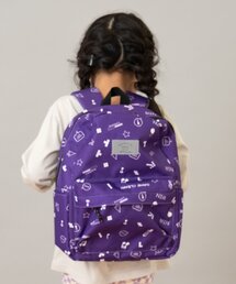 EASTPAK リュック バックパック パープル 総柄 EASTPAK リュック バックパック パープル 総柄