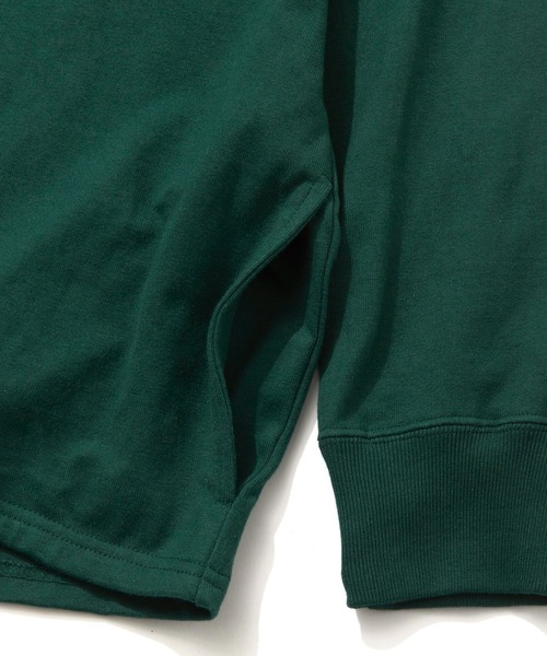 BIG MIKE(ビッグマイク)の「BIG MIKE 10オンス スリー ポケット L/S TEE(Tシャツ/カットソー・メンズ・アッシュグレー/モスグリーン/スミクロ・X-LARGE/MEDIUM/LARGE)」の16枚目の写真