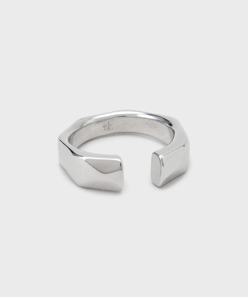 tk.TAKEO KIKUCHI(ティーケータケオキクチ)の「【2WAY】シックスキマリング(リング・メンズ・シルバー/シルバー系・17)」の3枚目の写真