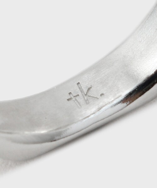 tk.TAKEO KIKUCHI(ティーケータケオキクチ)の「【2WAY】シックスキマリング(リング・メンズ・シルバー/シルバー系・17)」の8枚目の写真