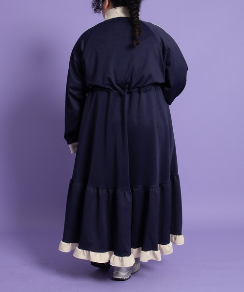 フリルジャージワンピース（ワンピース）｜PUNYUS（プニュズ）の