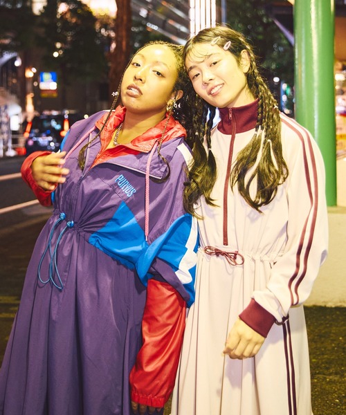 フリルジャージワンピース（ワンピース）｜PUNYUS（プニュズ）の