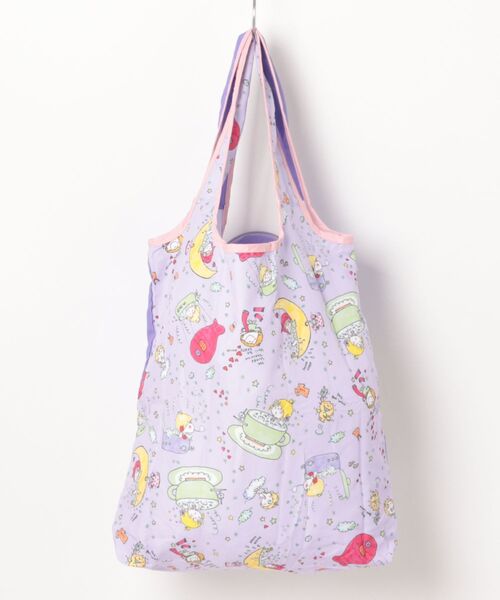 Paradise Picnic（パラダイスピクニック）の「【水森亜土】エコバッグ（エコバッグ/サブバッグ・レディース・パープル/レッド・FREE）」の8枚目の写真