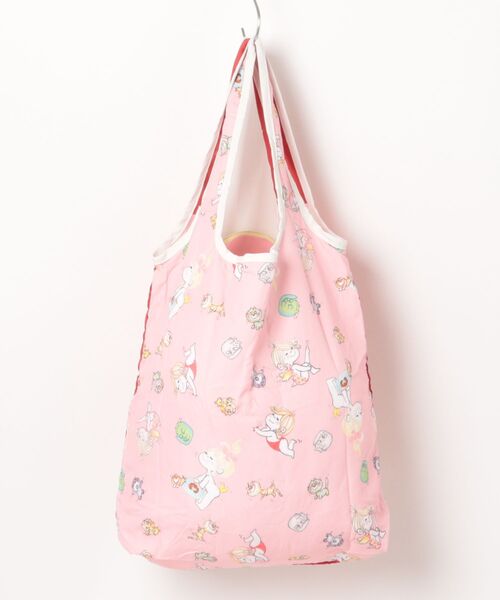 Paradise Picnic（パラダイスピクニック）の「【水森亜土】エコバッグ（エコバッグ/サブバッグ・レディース・パープル/レッド・FREE）」の9枚目の写真