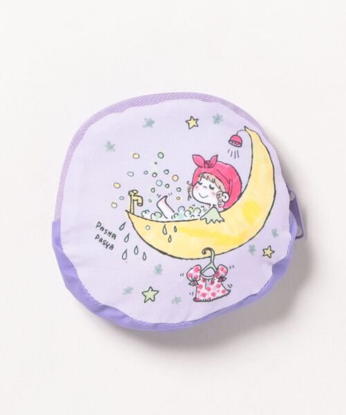 Paradise Picnic（パラダイスピクニック）の「【水森亜土】エコバッグ（エコバッグ/サブバッグ・レディース・パープル/レッド・FREE）」の7枚目の写真