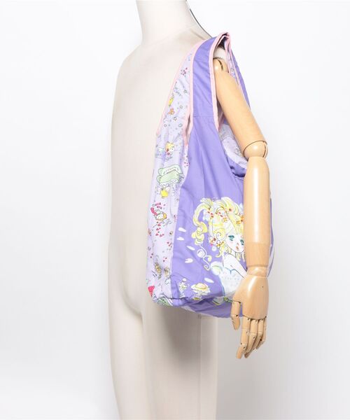 Paradise Picnic（パラダイスピクニック）の「【水森亜土】エコバッグ（エコバッグ/サブバッグ・レディース・パープル/レッド・FREE）」の12枚目の写真