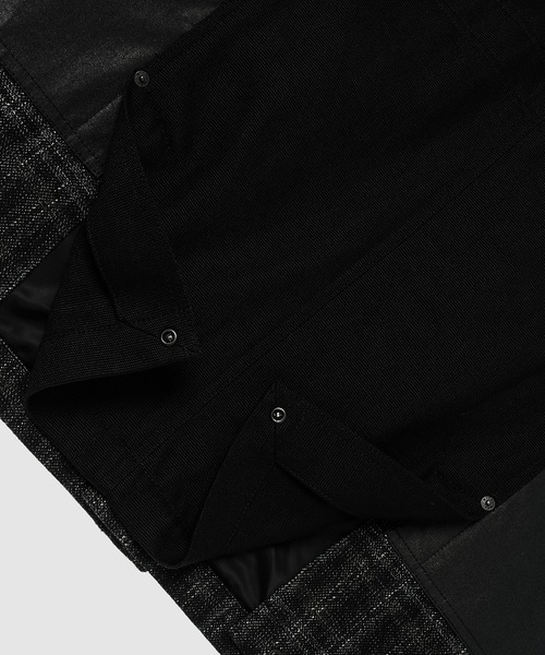 JUNYA WATANABE MAN(ジュンヤワタナベマン)の「「FILSON」WーNAME WOOL TWEED CHECK COAT(ミリタリージャケット・メンズ・ブラック×レッド・XS/S/M/L)」の10枚目の写真