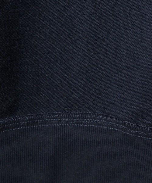 AMESWORLDWIDE（アメスワールドワイド）の「AMES WORLDWIDE／ベーシックアップリケフーディー（パーカー・レディース・グレー/ナチュラル/ネイビー・SMALL）」の9枚目の写真