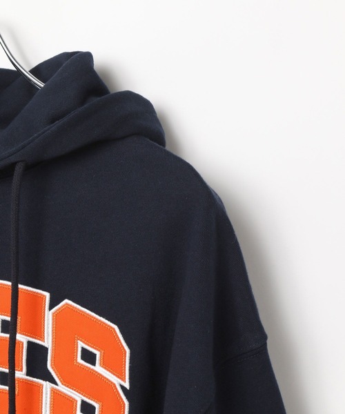 AMESWORLDWIDE（アメスワールドワイド）の「AMES WORLDWIDE／ベーシックアップリケフーディー（パーカー・レディース・グレー/ナチュラル/ネイビー・SMALL）」の5枚目の写真