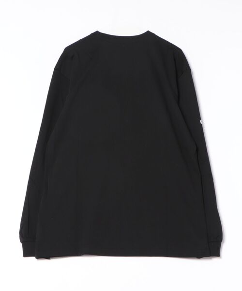 NEW ERA(ニューエラ)の「NEW ERA/ニューエラ 長袖Tシャツ レギュラーフィット ロンT 14682706/14682707(Tシャツ/カットソー・メンズ・ブラック/ホワイト・2XL/M/XL/L)」の4枚目の写真