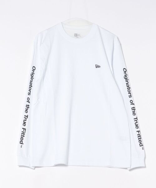 NEW ERA(ニューエラ)の「NEW ERA/ニューエラ 長袖Tシャツ レギュラーフィット ロンT 14682706/14682707(Tシャツ/カットソー・メンズ・ブラック/ホワイト・2XL/M/XL/L)」の6枚目の写真