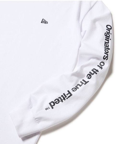 NEW ERA(ニューエラ)の「NEW ERA/ニューエラ 長袖Tシャツ レギュラーフィット ロンT 14682706/14682707(Tシャツ/カットソー・メンズ・ブラック/ホワイト・2XL/M/XL/L)」の12枚目の写真