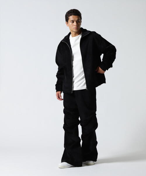 FR(13)NDS（フレンズ）の「FR(13)NDS /フレンズ/Velor TRACK JACKET（その他アウター・メンズ・グレー/ブラック・F）」の9枚目の写真