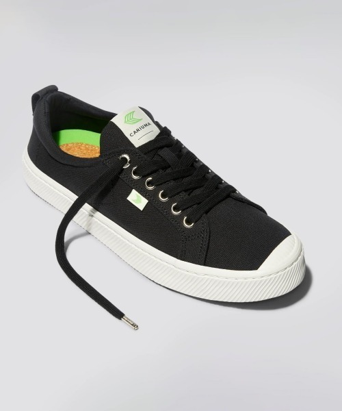 Kinetics(キネティクス)の「CARIUMA OCA LOW CANVAS(カリウマ オカ ロー キャンバス)(スニーカー・メンズ・ブラック・23cm/24cm/25cm/26cm/27cm/28cm)」の4枚目の写真