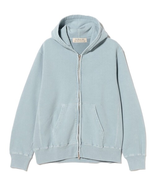 REMI RELIEF(レミレリーフ)の「【別注】REMI RELIEF / Sweat Zip Hoodie(パーカー・メンズ・ブラック系その他4/パープル/オリーブ/ホワイト/サックスブルー・MEDIUM/SMALL/X-LARGE/LARGE)」の4枚目の写真
