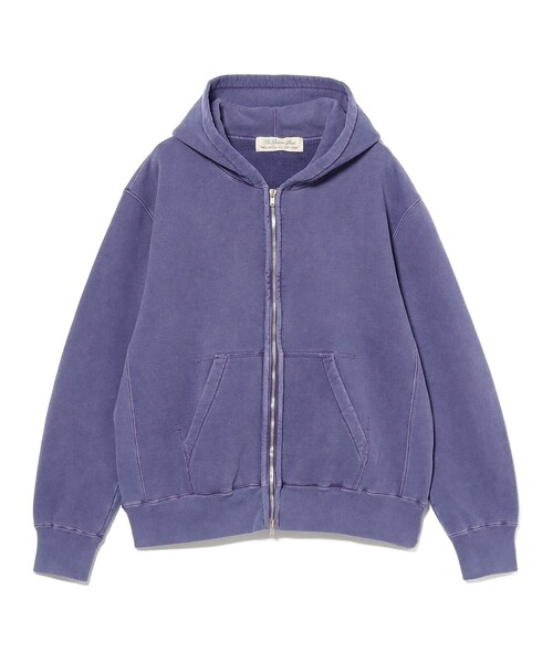 REMI RELIEF（レミレリーフ）の「【別注】REMI RELIEF / Sweat Zip Hoodie（パーカー・メンズ・ブラック系その他4/パープル/オリーブ・MEDIUM/SMALL/X-LARGE/LARGE）」の16枚目の写真