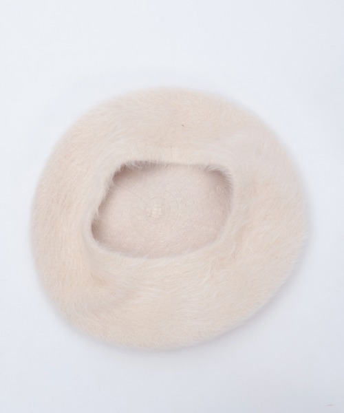 axes femme（アクシーズファム）の「パール付きリボンファーベレー（ハンチング/ベレー帽・レディース・キナリ/ベージュ/グレー・FREE）」の21枚目の写真